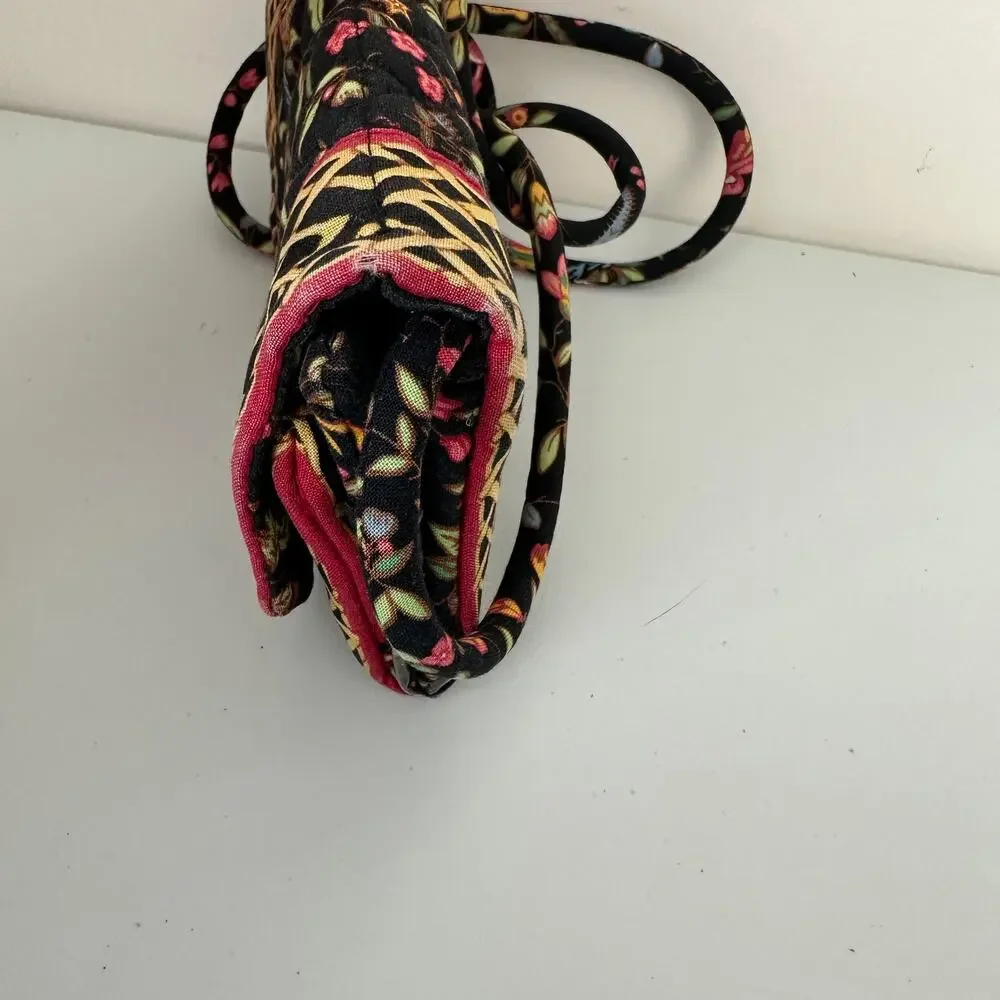 Vera Bradley Vintage Ming Strap Wallet Cotton Lightweight Organizer Crossbody - Picture 3 of 11